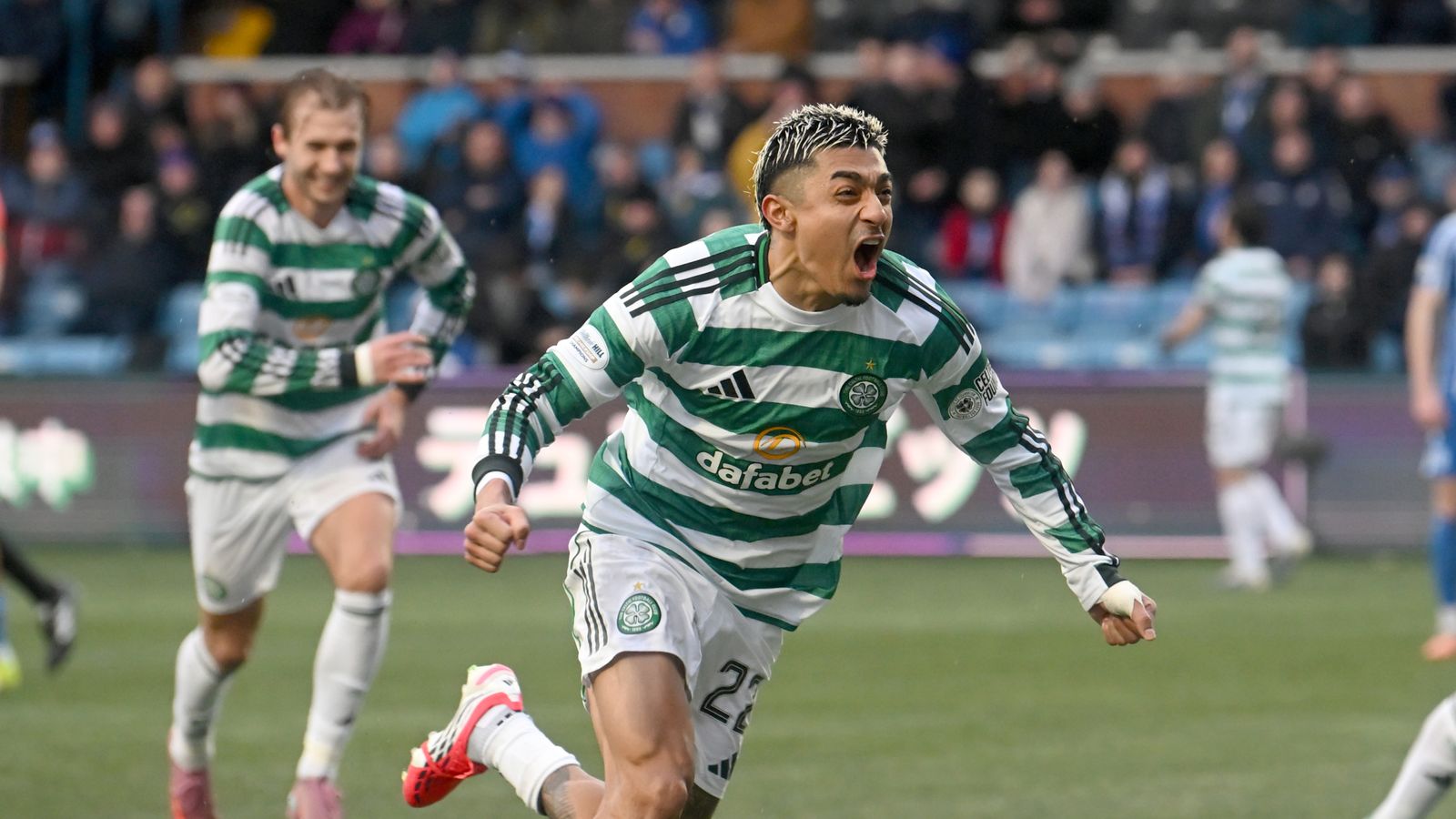 Araujo’s Stoppage-Time Strike Completes Celtic Comeback at Kilmarnock
